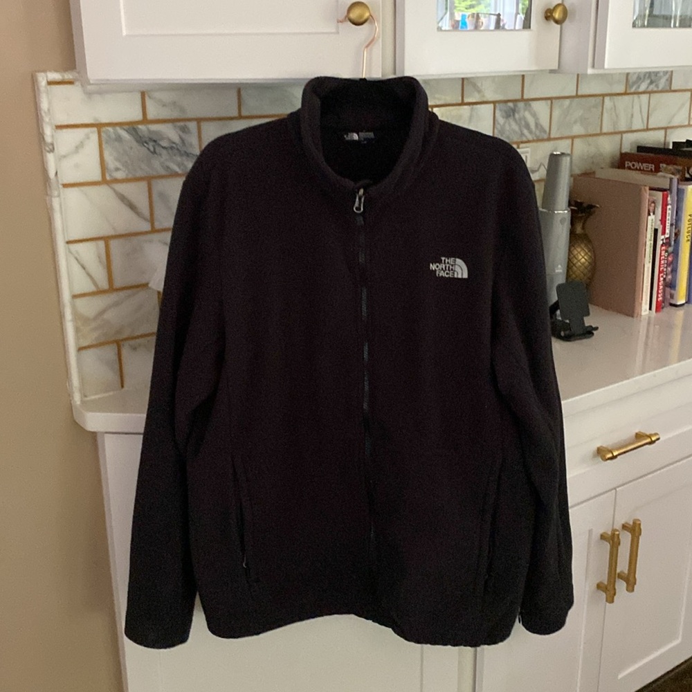 North Face fleece jacket sz L